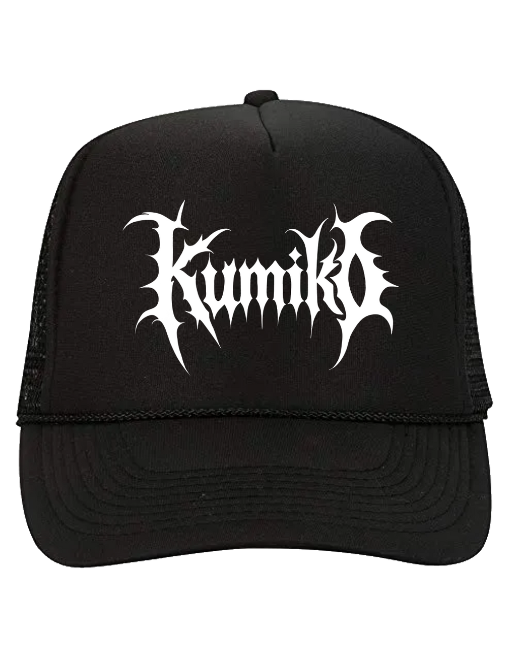 Kumiko Logo Trucker Hat - Black