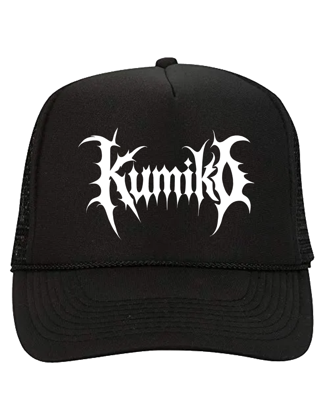 Kumiko Logo Trucker Hat - Black