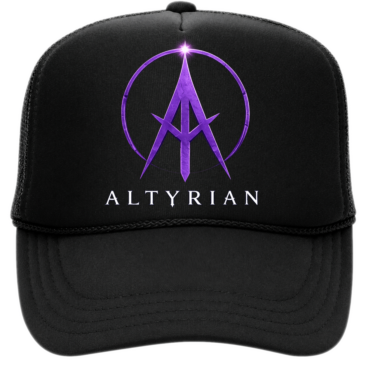 Altyrian Logo Trucker Hat - Black