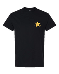 Gold Star Club T-Shirt - Black