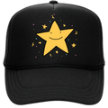 Gold Star Club Trucker Hat - Black
