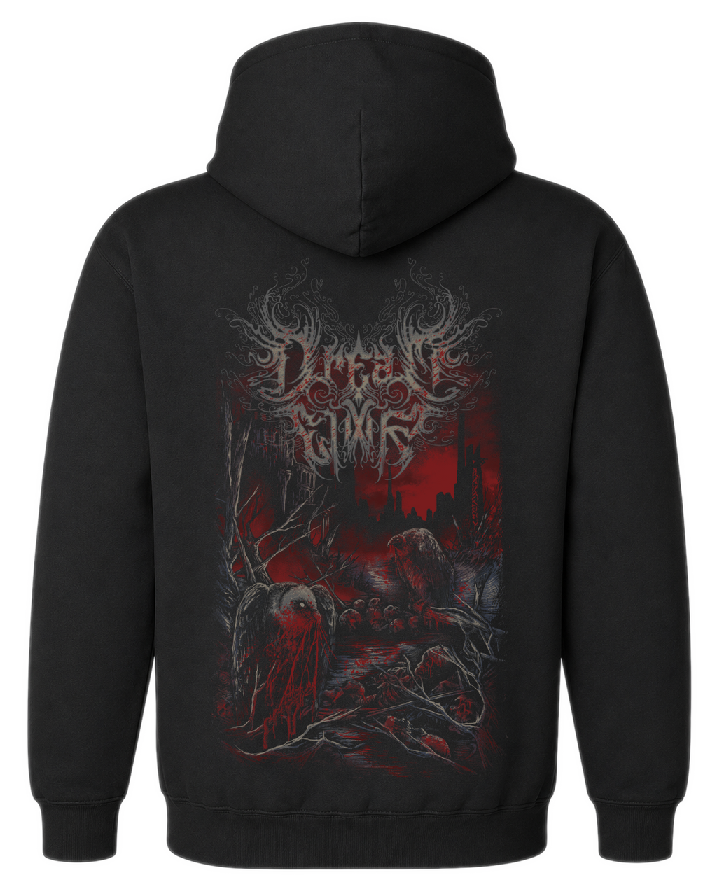 Dream Elixir 'Dear Reaper' Hoodie - Black