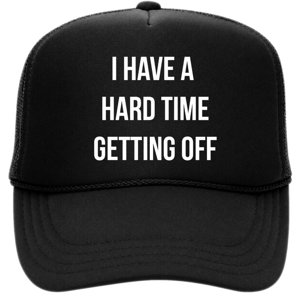Hard Time Trucker Hat - Black