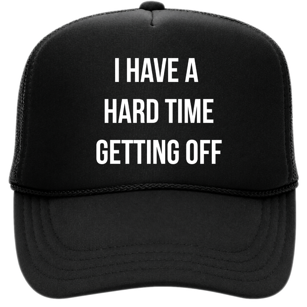 Hard Time Trucker Hat - Black