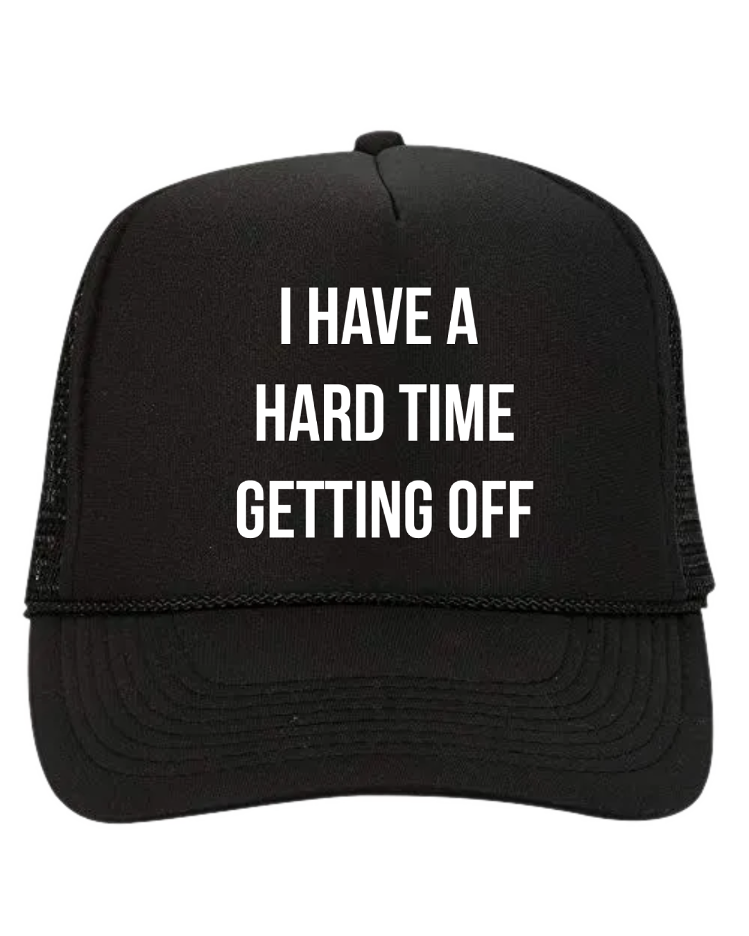 Hard Time Trucker Hat - Black