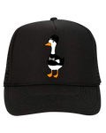Kumiko Duck Trucker Hat - Black