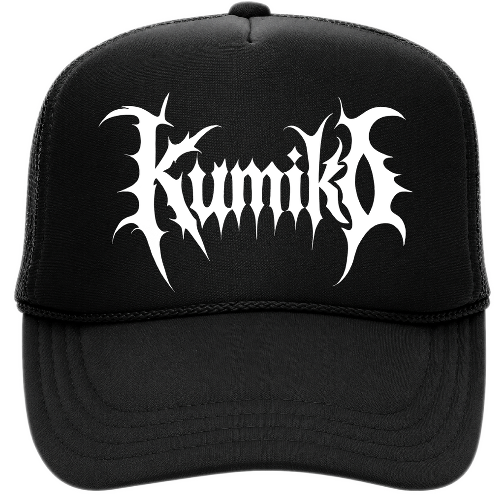 Kumiko Logo Trucker Hat - Black