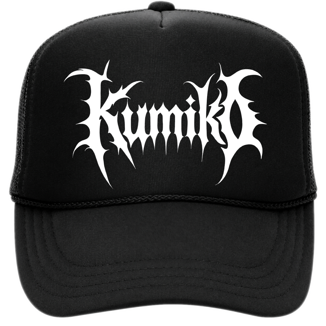 Kumiko Logo Trucker Hat - Black