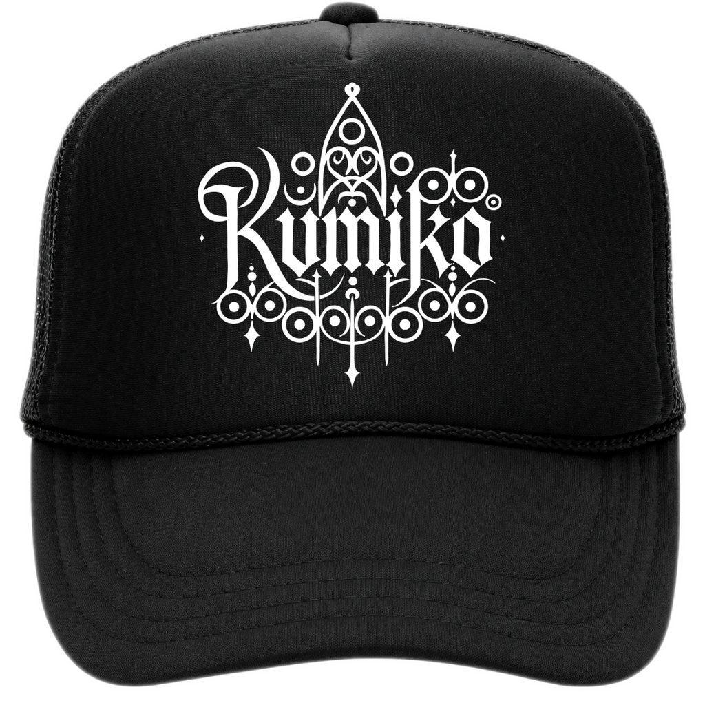 OG Kumiko Logo Trucker Hat - Black