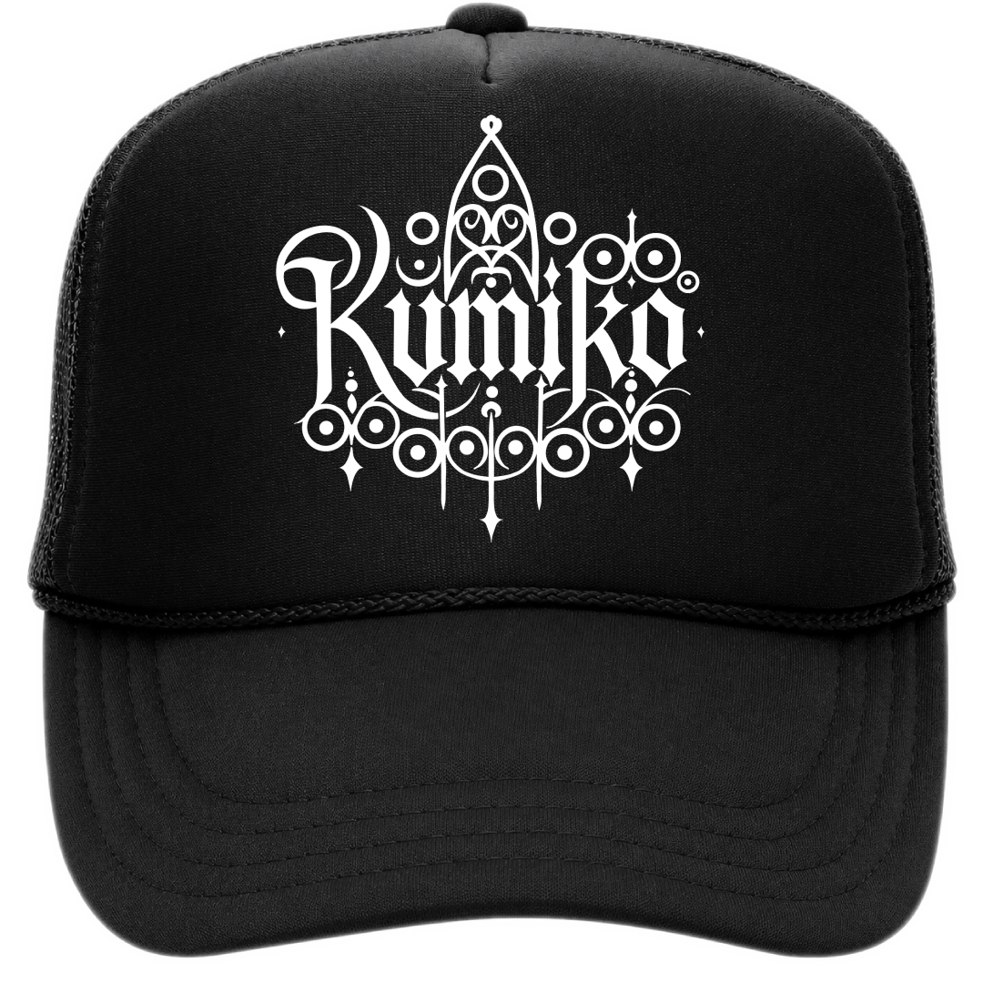 OG Kumiko Logo Trucker Hat - Black