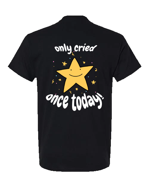 Gold Star Club T-Shirt - Black