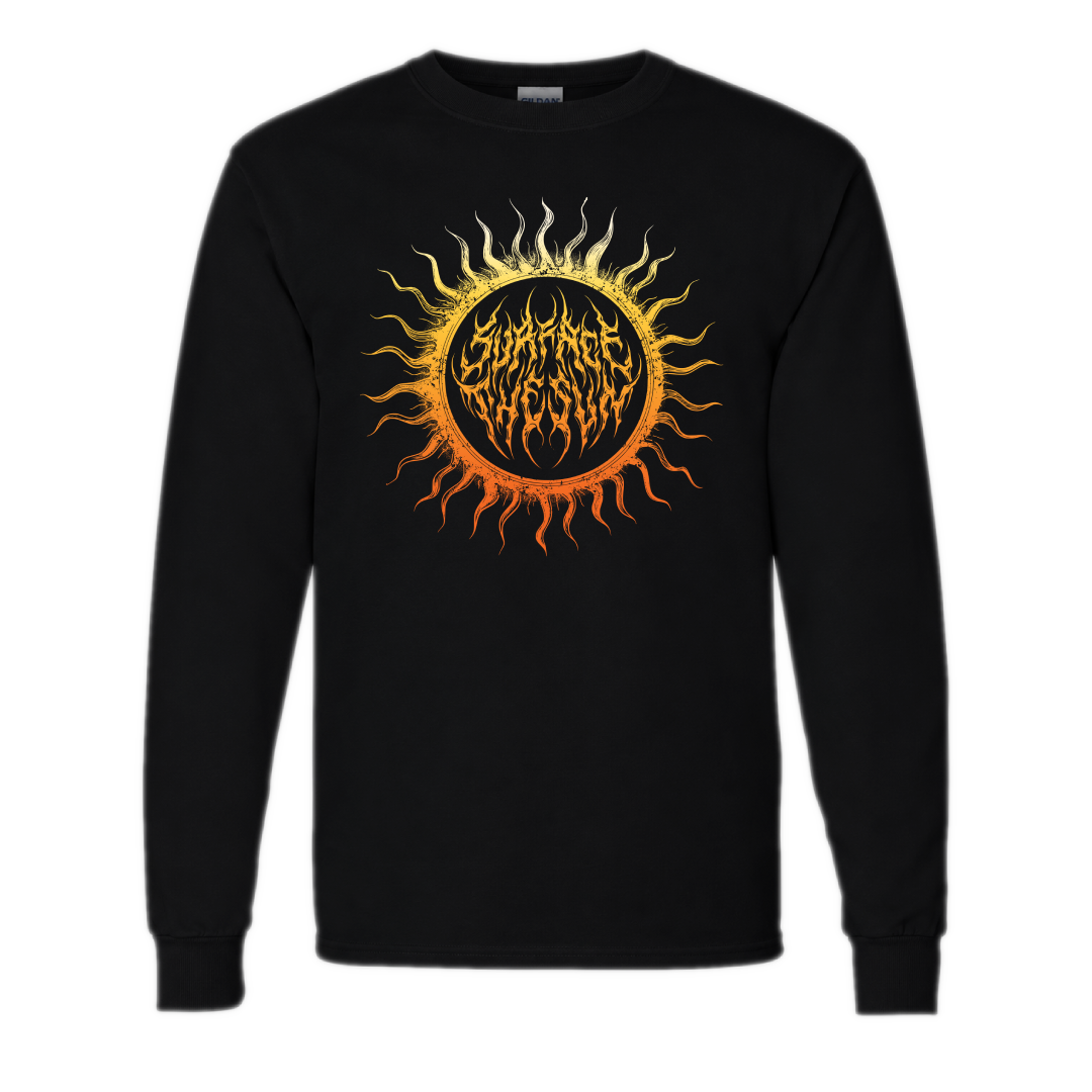 Surface the Sun: The Next Level of Existence Long Sleeve - Black