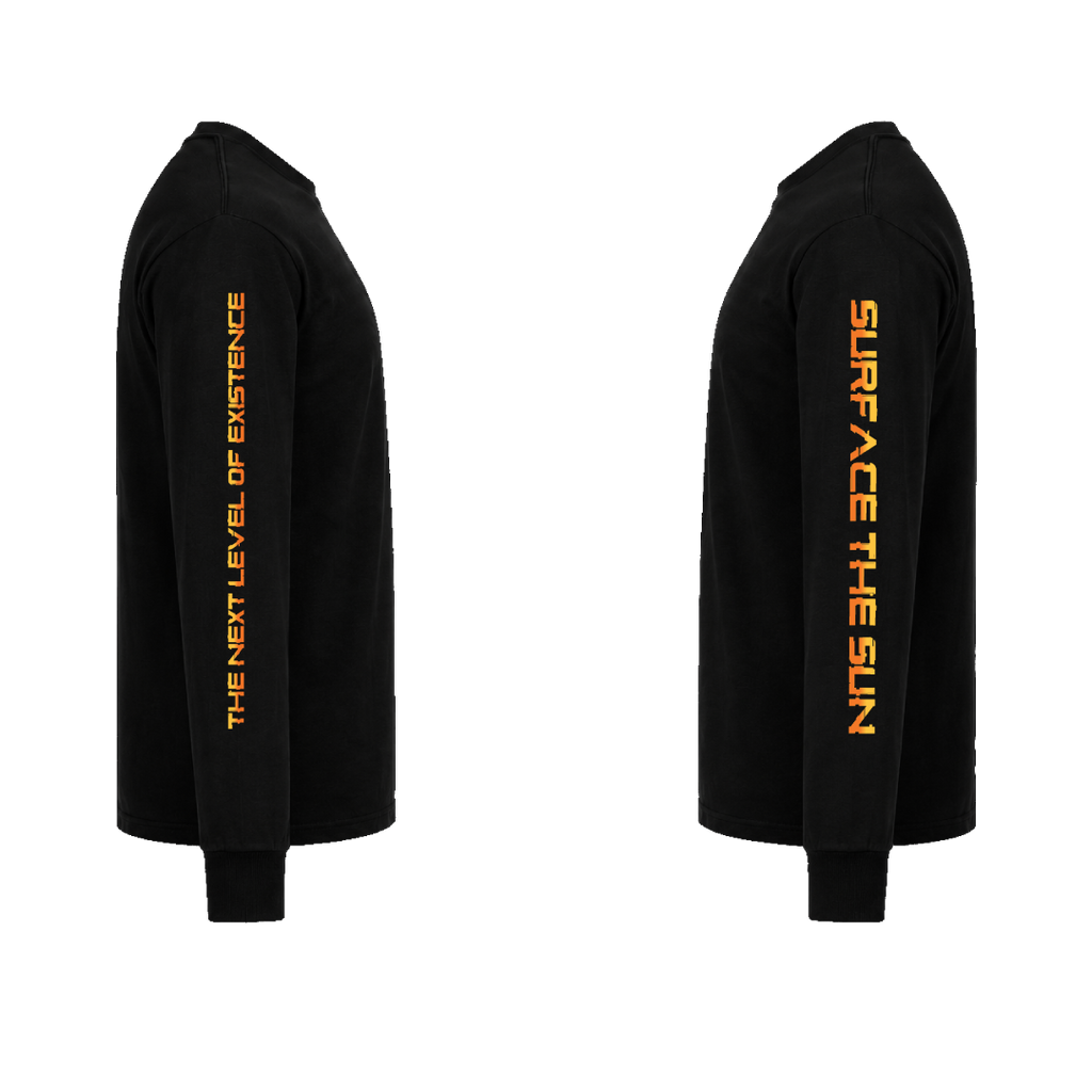 Surface the Sun: The Next Level of Existence Long Sleeve - Black