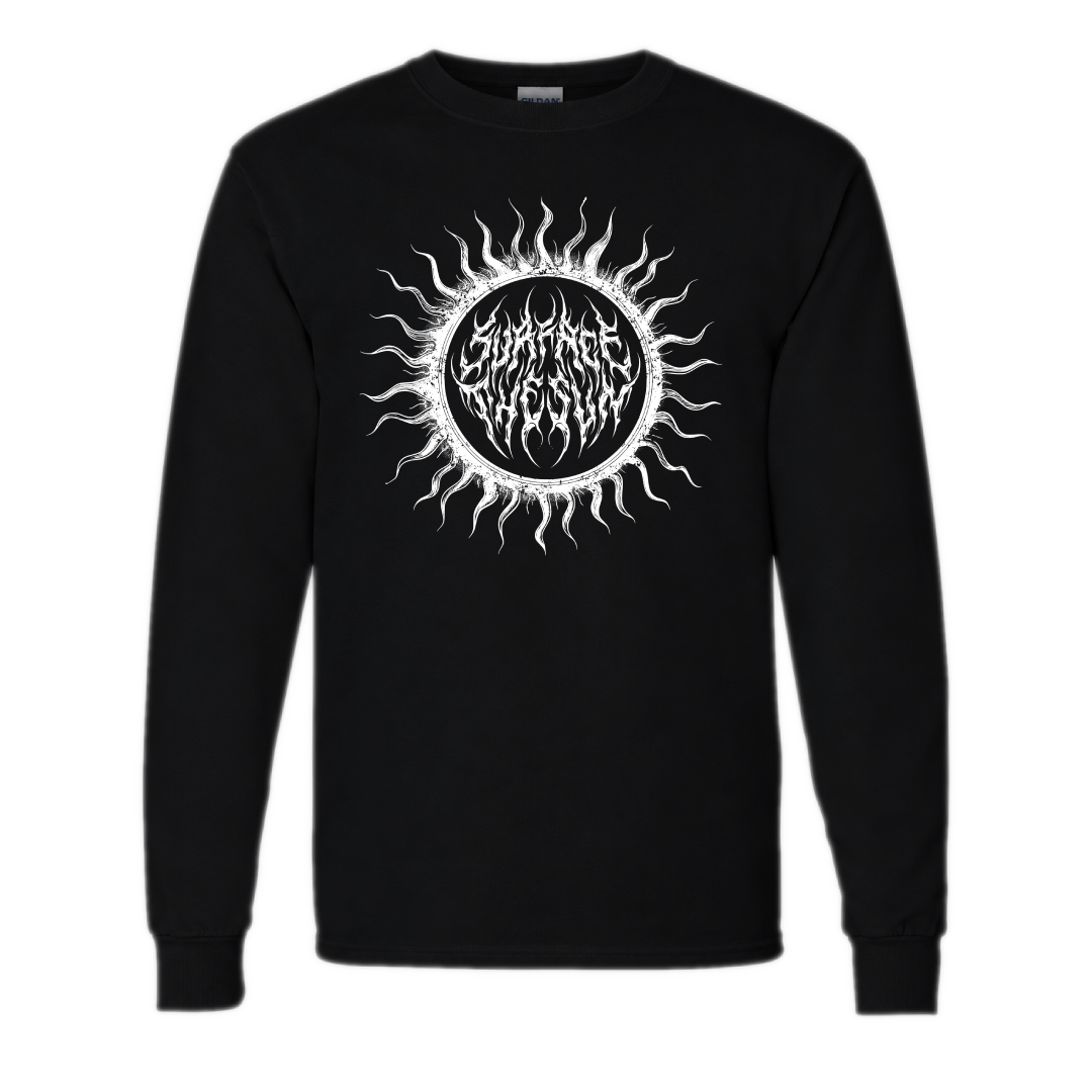Surface the Sun Logo Long Sleeve - Black